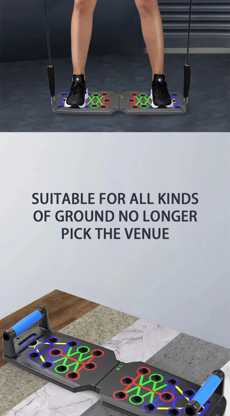 FOLDABLE PUSH-UP BOARD SET