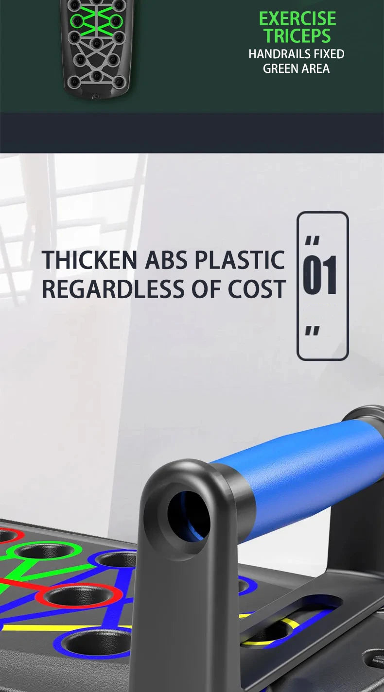 FOLDABLE PUSH-UP BOARD SET