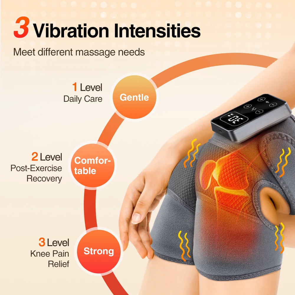 ELECTRIC INFRARED KNEE MASSAGER BRACE