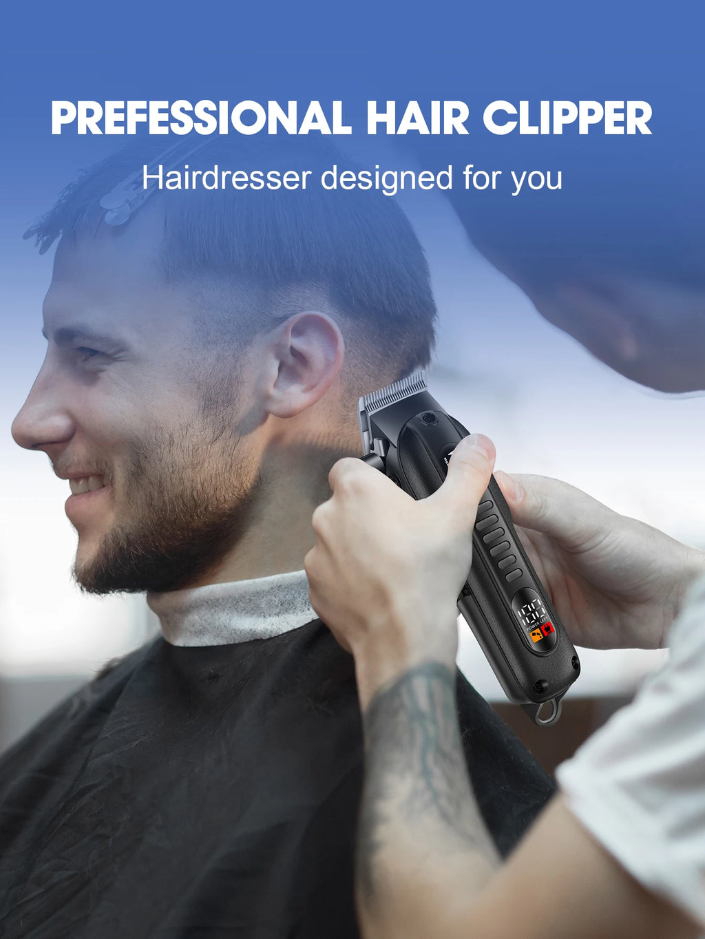 HIENA PRO HAIR CLIPPER TRIMMER