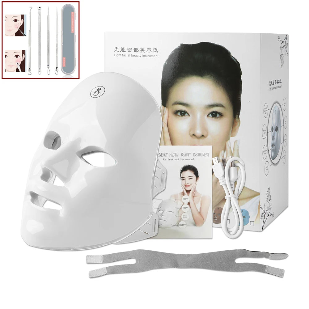 LED LIGHT THERAPY MASK.