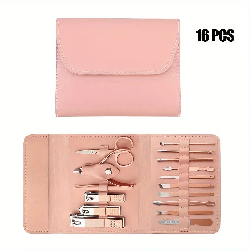 16 PIECE NAIL CARE SET