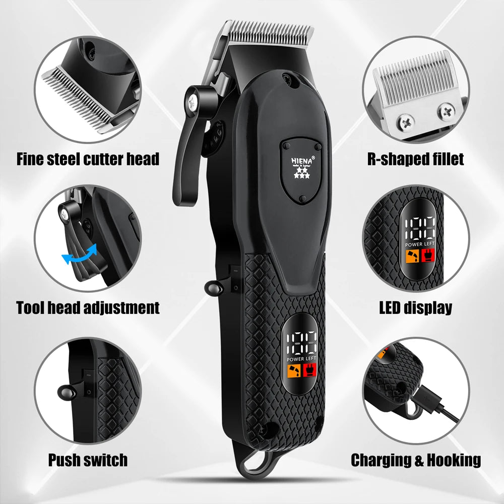 HIENA PRO HAIR CLIPPER TRIMMER