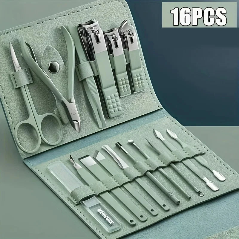 16 PIECE NAIL CARE SET