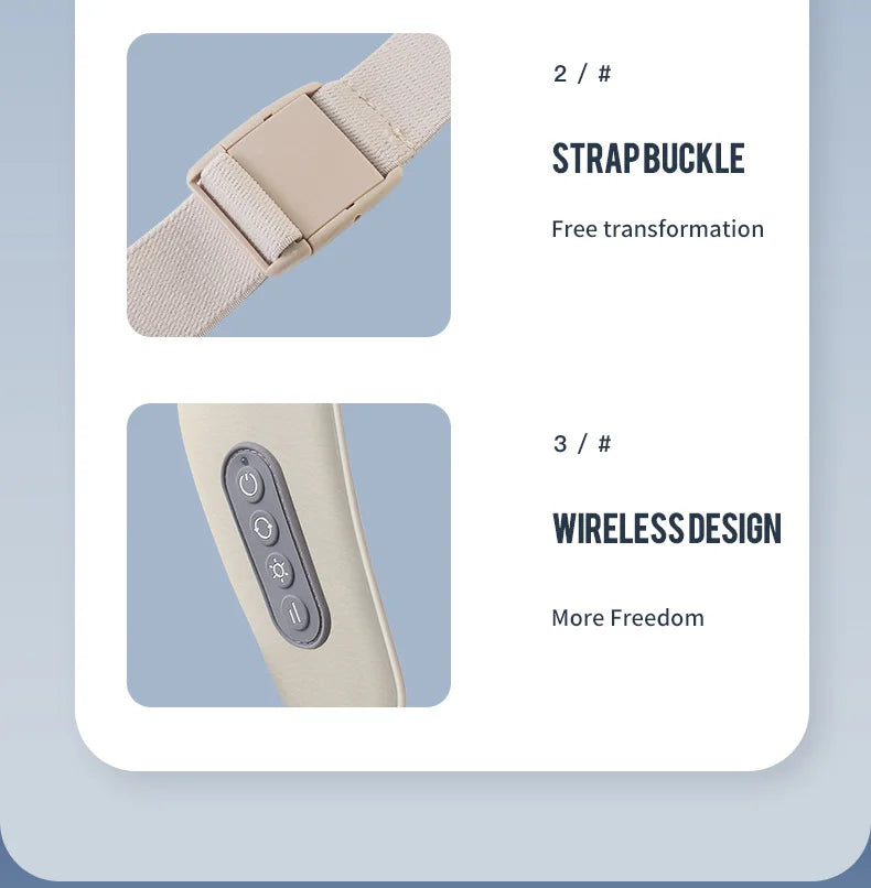 WIRELESS NECK MASSAGER SHAWL