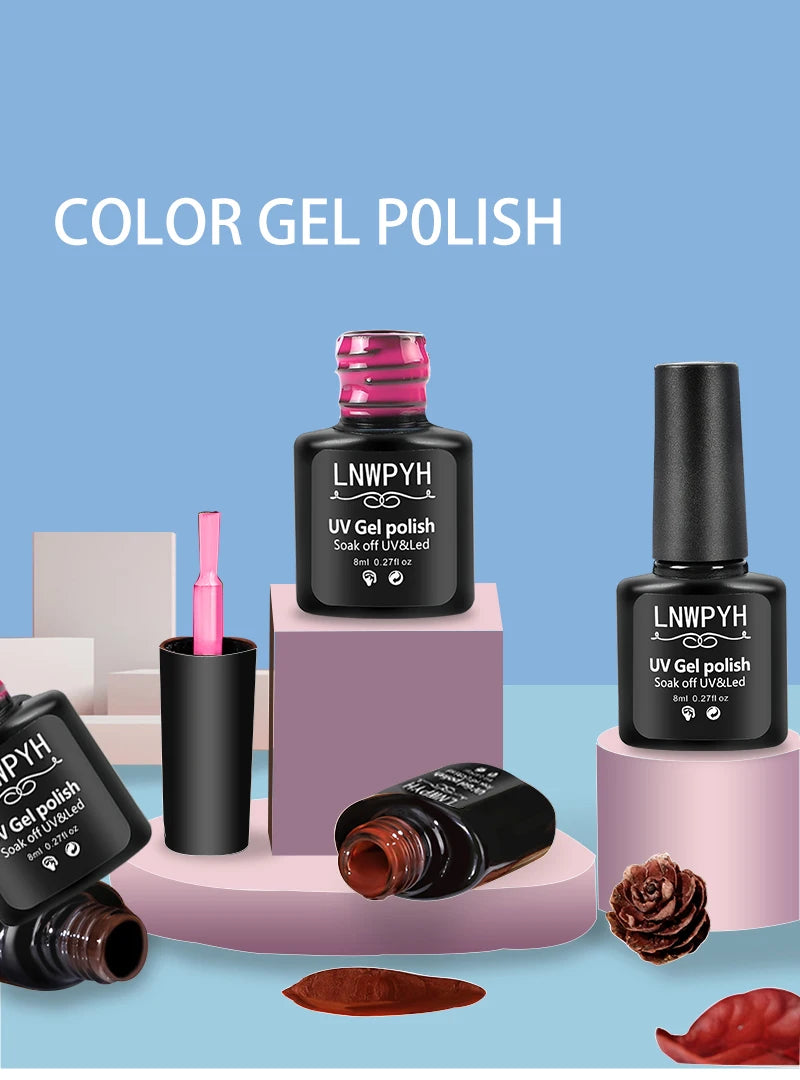  All in One Gel Nail Polish Kit