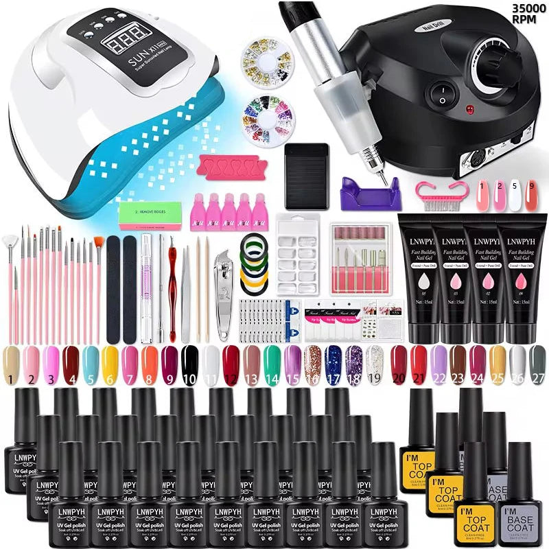  All in One Gel Nail Polish Kit