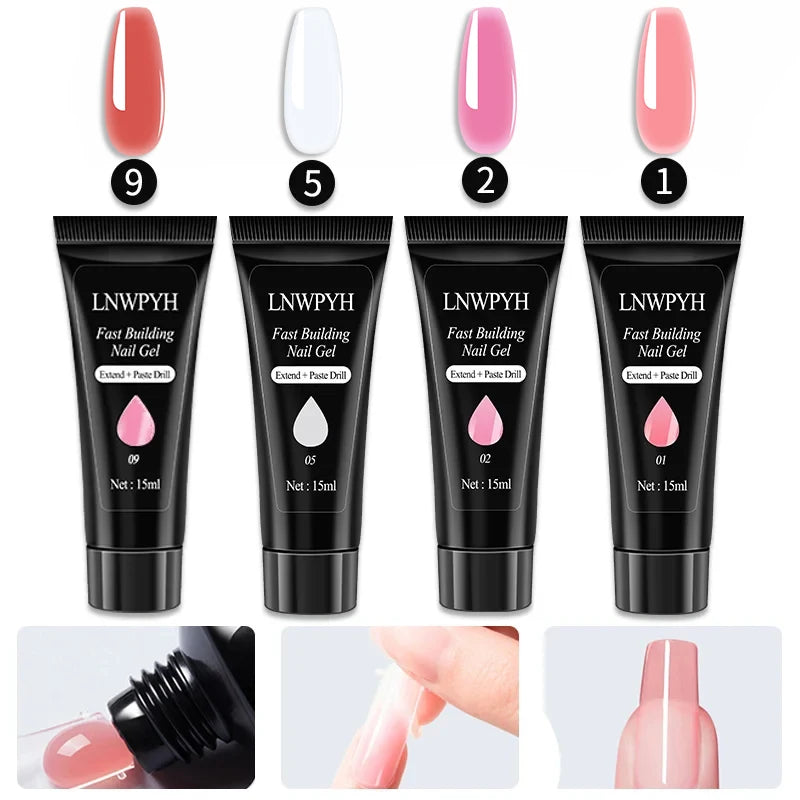  All in One Gel Nail Polish Kit