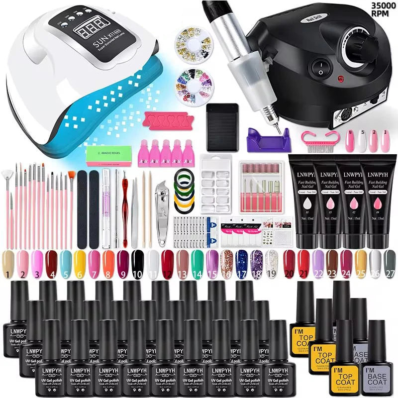  All in One Gel Nail Polish Kit