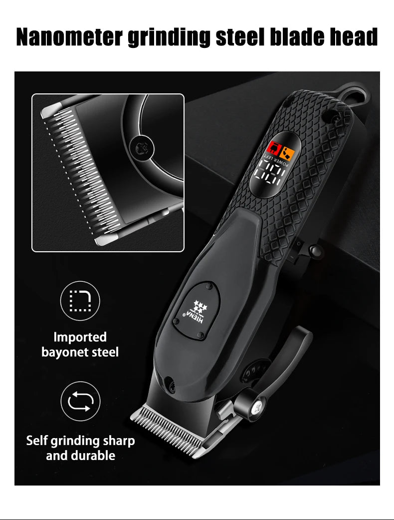 HIENA PRO HAIR CLIPPER TRIMMER