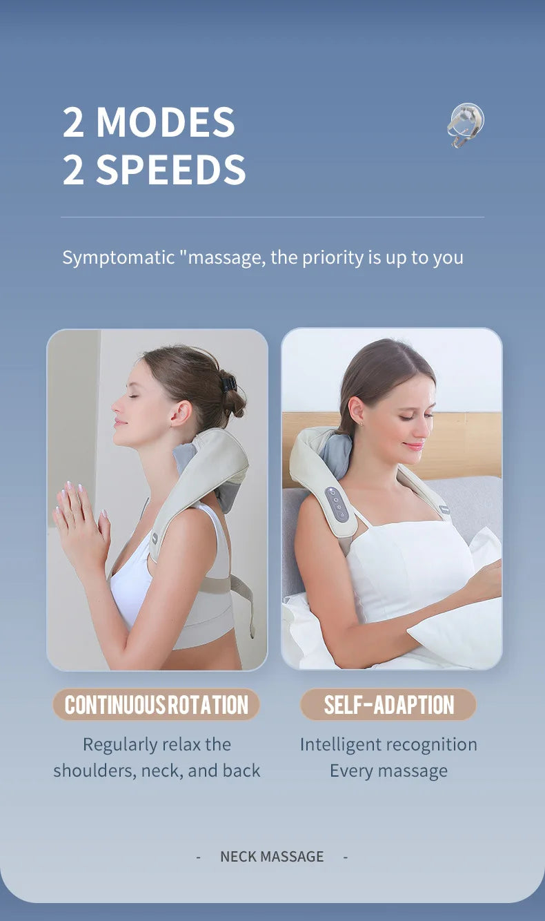 WIRELESS NECK MASSAGER SHAWL