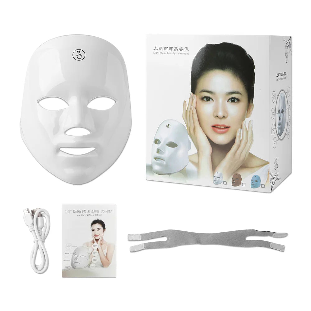 LED LIGHT THERAPY MASK.