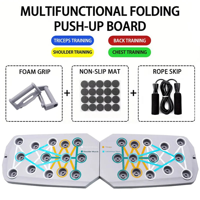 FOLDABLE PUSH-UP BOARD SET