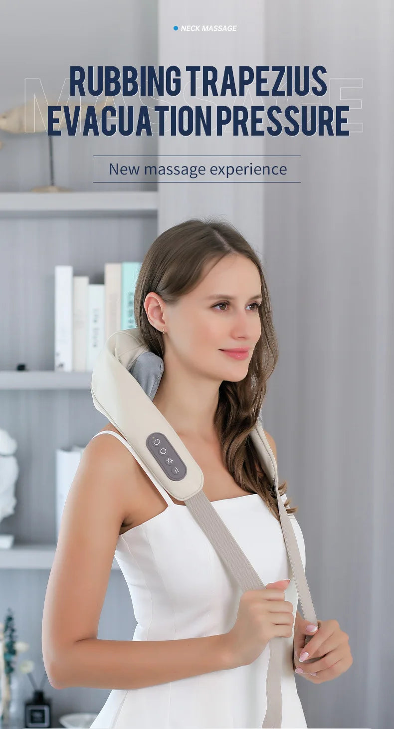 WIRELESS NECK MASSAGER SHAWL