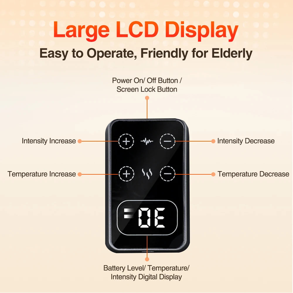 ELECTRIC INFRARED KNEE MASSAGER BRACE