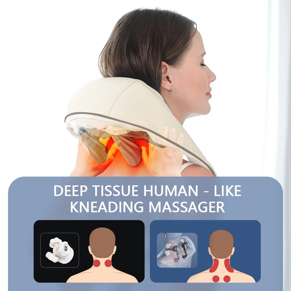 WIRELESS NECK MASSAGER SHAWL