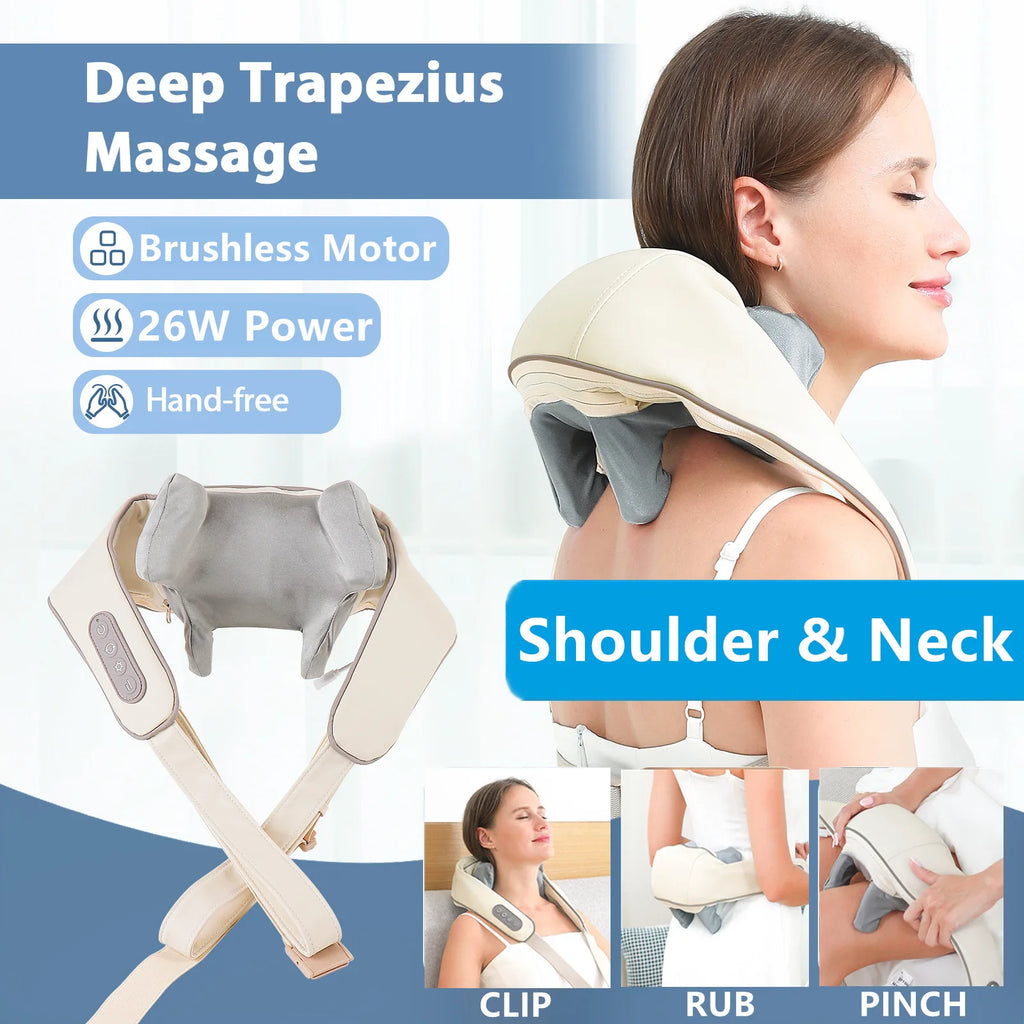 WIRELESS NECK MASSAGER SHAWL