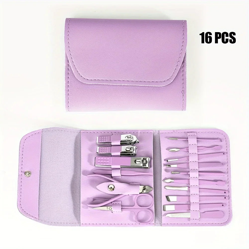 16 PIECE NAIL CARE SET