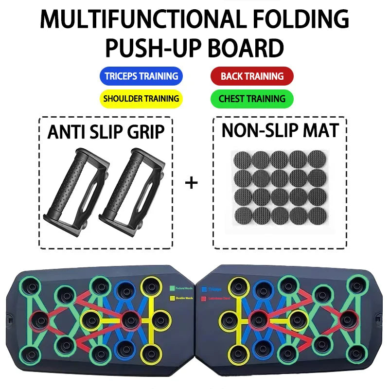 FOLDABLE PUSH-UP BOARD SET