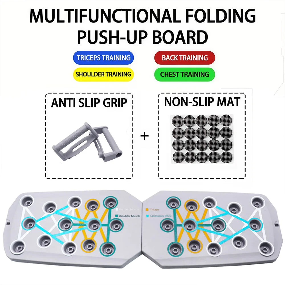 FOLDABLE PUSH-UP BOARD SET