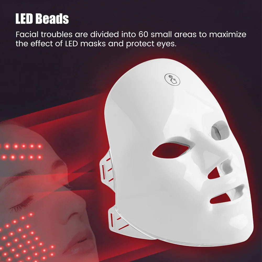 LED LIGHT THERAPY MASK.