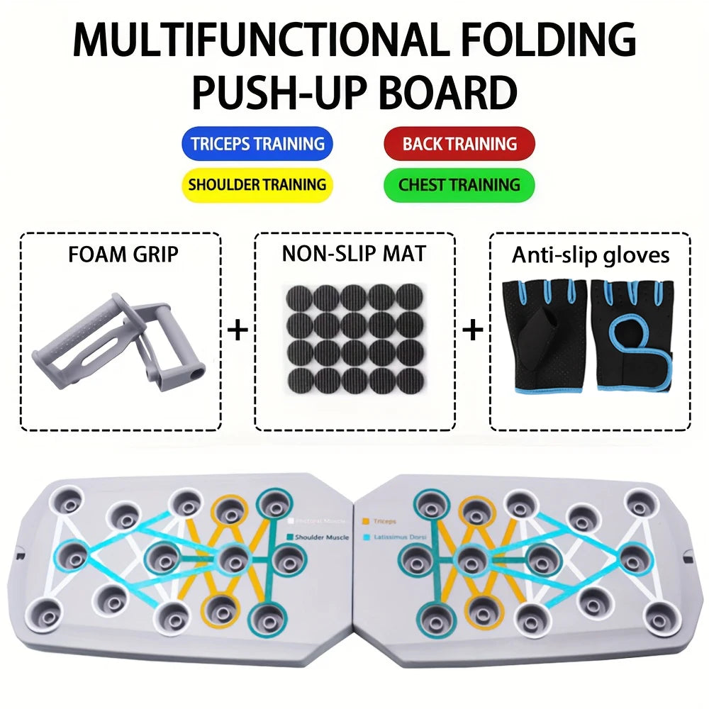 FOLDABLE PUSH-UP BOARD SET