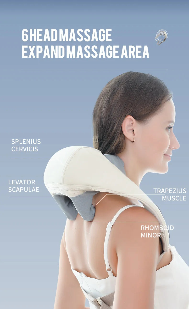 WIRELESS NECK MASSAGER SHAWL