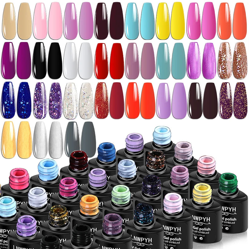  All in One Gel Nail Polish Kit