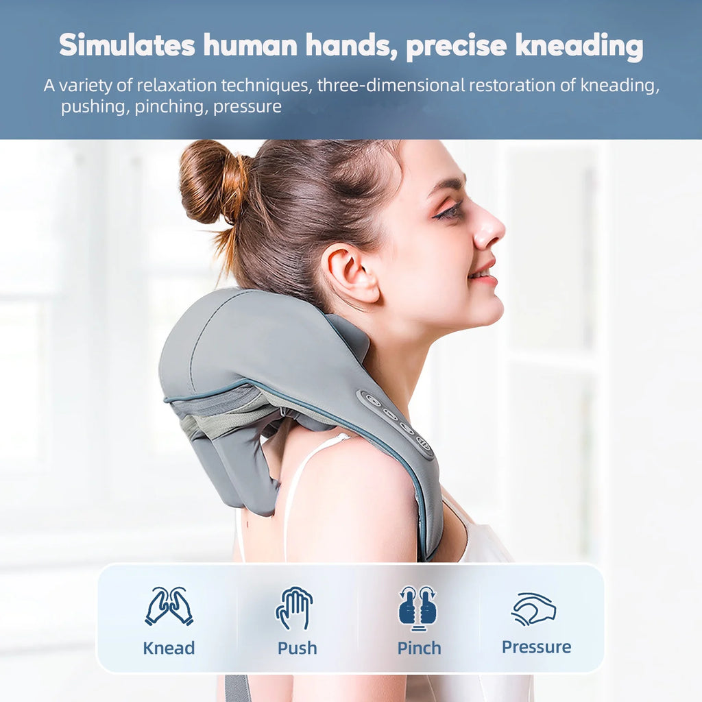 WIRELESS NECK MASSAGER SHAWL