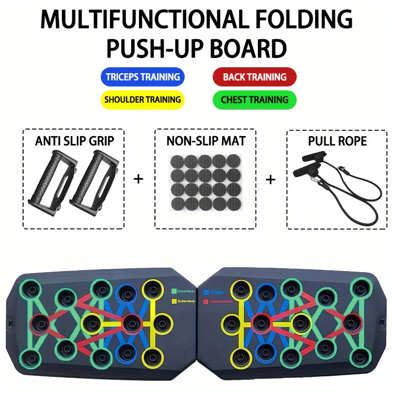 FOLDABLE PUSH-UP BOARD SET