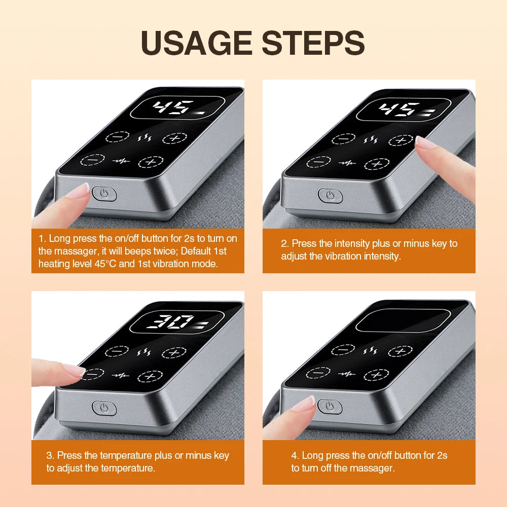 ELECTRIC INFRARED KNEE MASSAGER BRACE