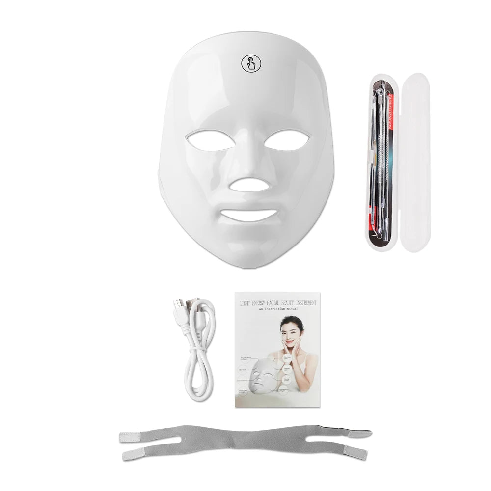 LED LIGHT THERAPY MASK.