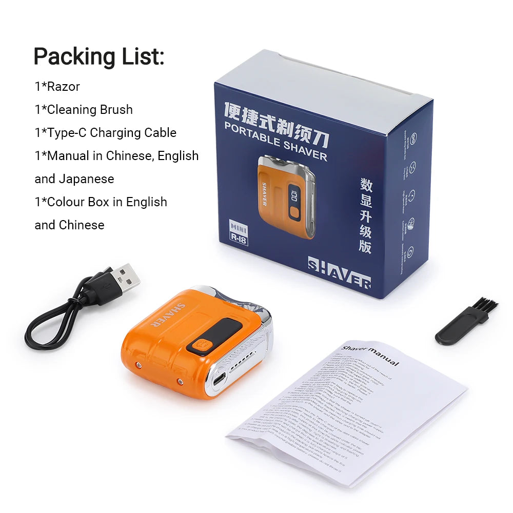 MINI LED PORTABLE SHAVER