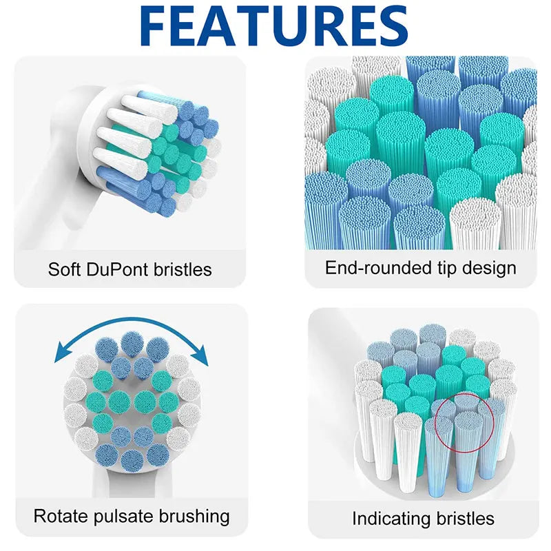 ORAL B COMPATIBLE BRUSH HEADS