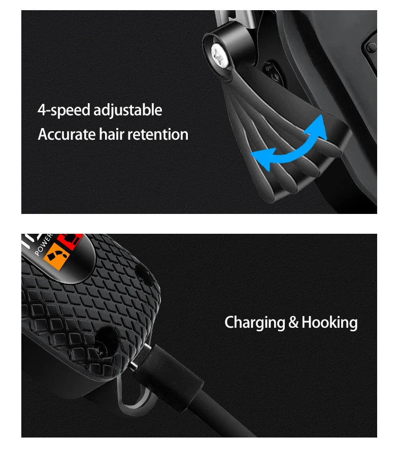 HIENA PRO HAIR CLIPPER TRIMMER